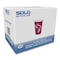 Dart Paper Hot Drink Cups in Bistro Design, 10 oz, Maroon, PK300 OF10BI-0041 - alternate 3